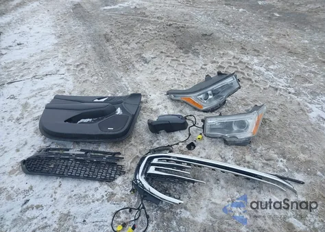 2018 GMC Acadia Slt-2 from USA, damaged, VIN 1GKKNWLS4JZ223900